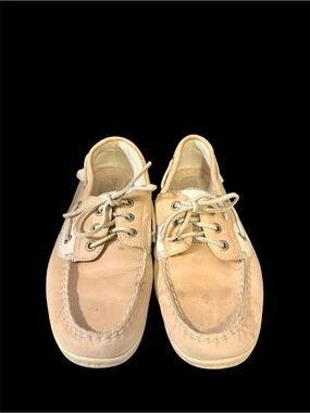 Women’s Sperry Classic Boat Shoes in Light Tan Size 8